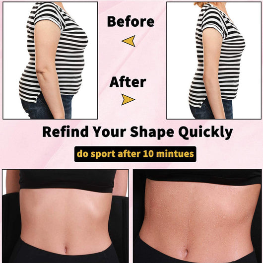 Faja Reductora Doble Cintura con Refuerzo Plástico - Image 9