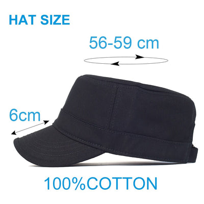 Gorra Vintage de Visera Plana - Diseño Lavado y Sellado - Image 10