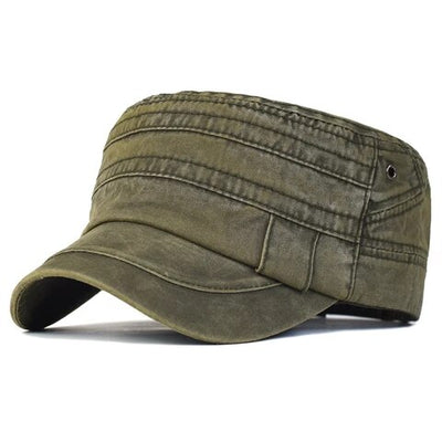 Gorra Vintage de Visera Plana - Diseño Lavado y Sellado - Image 17
