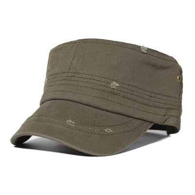 Gorra Vintage de Visera Plana - Diseño Lavado y Sellado - Image 18