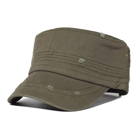 Gorra Vintage de Visera Plana - Diseño Lavado y Sellado - Image 18
