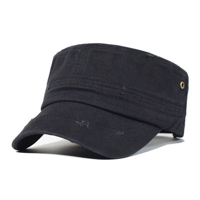 Gorra Vintage de Visera Plana - Diseño Lavado y Sellado - Image 22