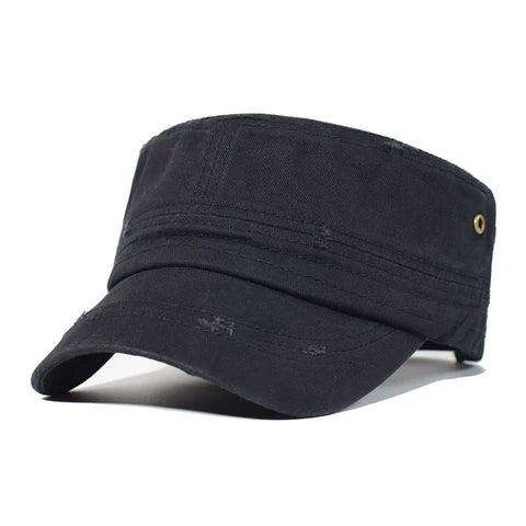 Gorra Vintage de Visera Plana - Diseño Lavado y Sellado - Image 22