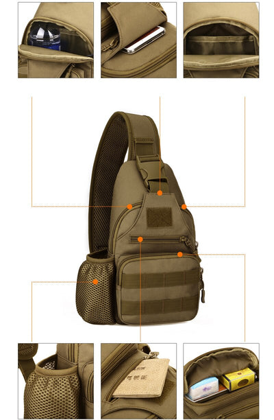 Mochila Canvas con Puerto de Carga y Bolsa de Cintura - Image 16