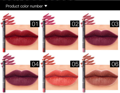 Delineador de Labios Impermeable 12 Colores - Image 5