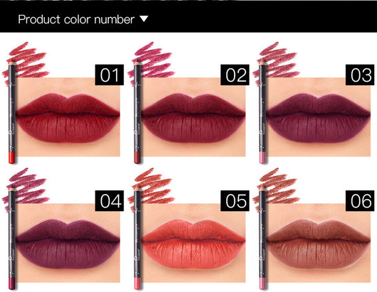 Delineador de Labios Impermeable 12 Colores - Image 5