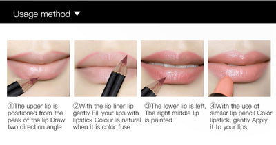 Delineador de Labios Impermeable 12 Colores - Image 9