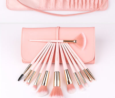 Set de 12 Brochas de Maquillaje con Mango Puntiagudo - Image 29