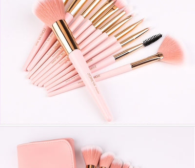 Set de 12 Brochas de Maquillaje con Mango Puntiagudo - Image 31