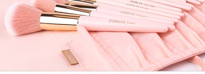 Set de 12 Brochas de Maquillaje con Mango Puntiagudo - Image 33