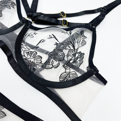 Lencería Sensual de Encaje con Aros de Acero - Image 12