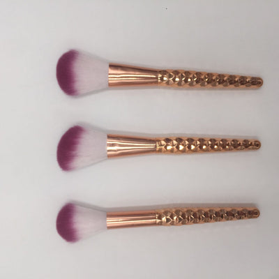 Brocha de Maquillaje con Escamas de Pez y Patrón Panal - Image 14