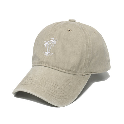 Gorra Vaquera Desgastada con Estampado de Coco y Palmera - Image 10