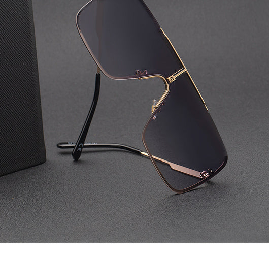 Gafas de Sol Cuadradas Metálicas Grandes para Hombre - Image 18
