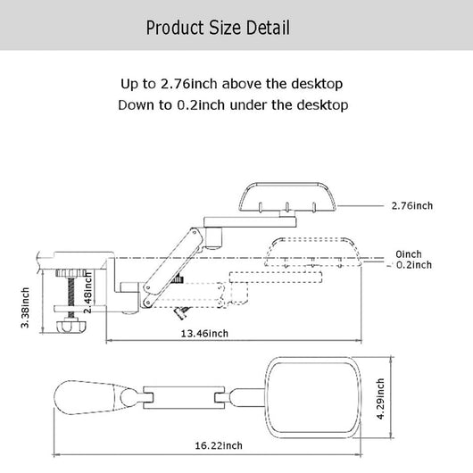 Reposamuñecas de Aluminio para Escritorio y Computadora - Image 18