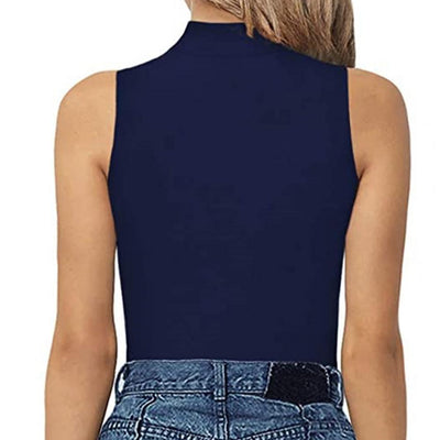 Traje de Baño Entero Cuello Alto Casual - Image 13
