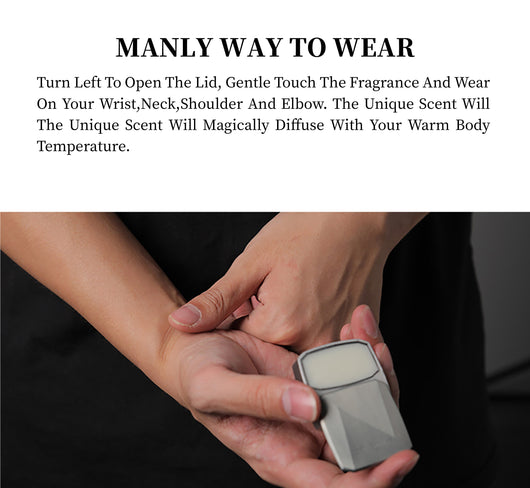 Perfume Sólido para Hombre con Diseño Giratorio 360° - Image 8