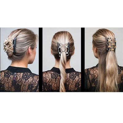Pasador Rizador de Perlas con Hilo para Cabello - Image 6
