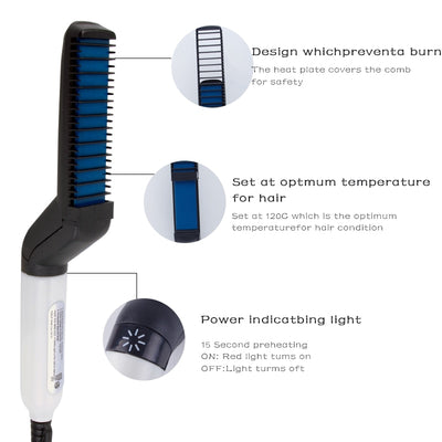 Peine para Barba y Cabello Liso para Hombre - Image 17
