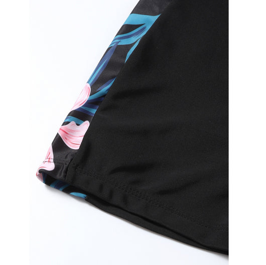 Traje de Baño Enterizo Protector Solar con Cobertura Conservadora - Image 19