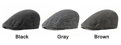Boina Retro Británica de Lana para Hombre - Estilo Casual Clásico - Image 8