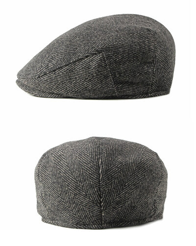Boina Retro Británica de Lana para Hombre - Estilo Casual Clásico - Image 19