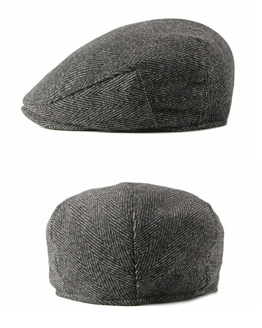 Boina Retro Británica de Lana para Hombre - Estilo Casual Clásico - Image 19
