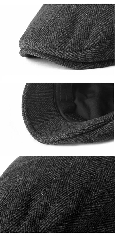Boina Retro Británica de Lana para Hombre - Estilo Casual Clásico - Image 21