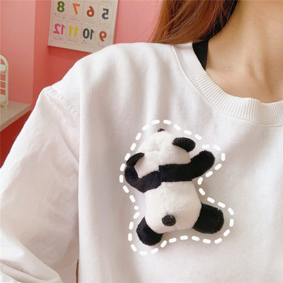 Broche Panda Acostado - Accesorio para Bolsa y Pelo - Image 12