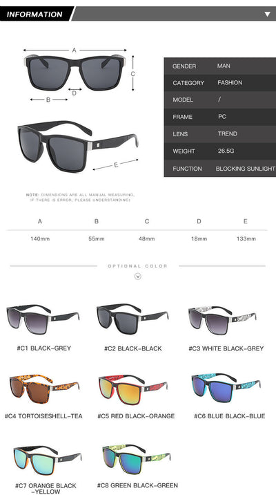 Gafas de Sol Deportivas Unisex Estilo Europeo - Image 15