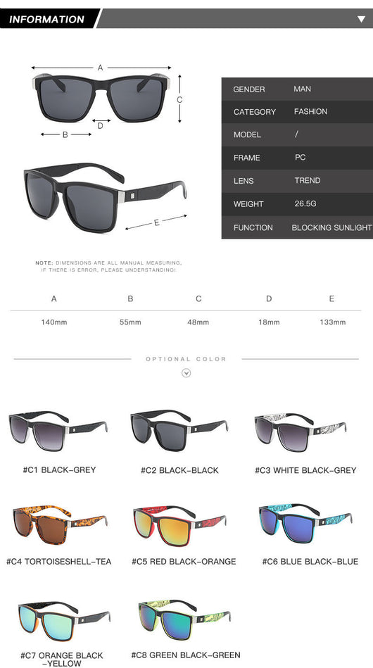 Gafas de Sol Deportivas Unisex Estilo Europeo - Image 15