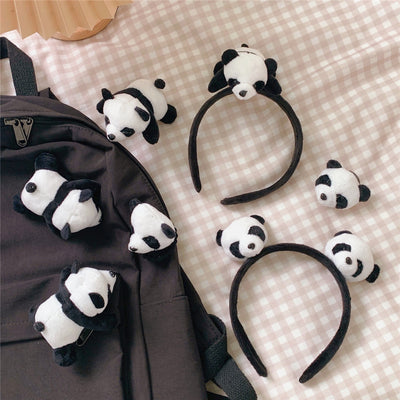Broche Panda Acostado - Accesorio para Bolsa y Pelo - Image 16