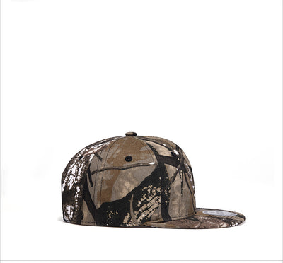 Gorra Hip-hop con Estampado de Árbol Europeo para Hombre - Image 11