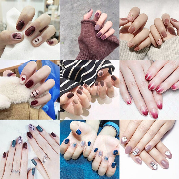 Parches de Uñas 3D Impermeables Permanentes