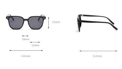 Gafas de Sol Oversized Unisex - Estilo Urbano sin Maquillaje - Image 13