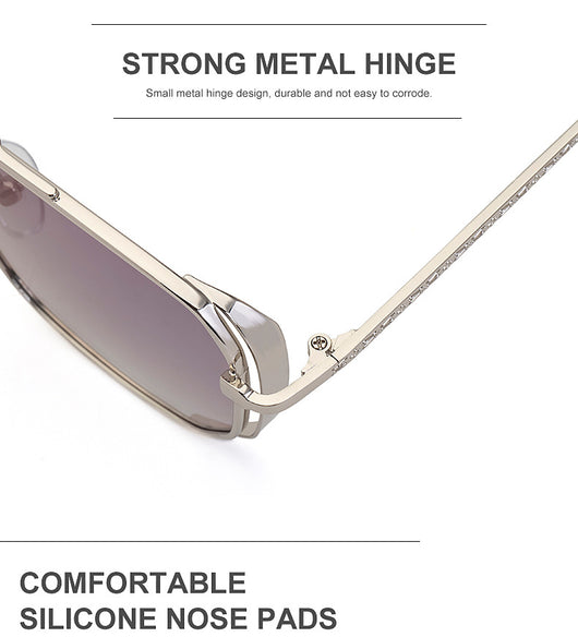 Gafas Steampunk Vintage para Hombre con Bolsa Lateral - Image 24