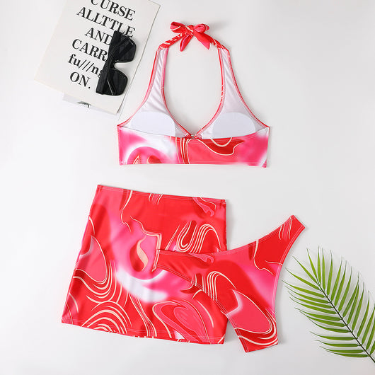 Bikini de Tres Piezas con Falda para Mujer - Image 19