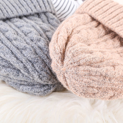 Gorro Tejido de Mohair Suave para Invierno - Image 17