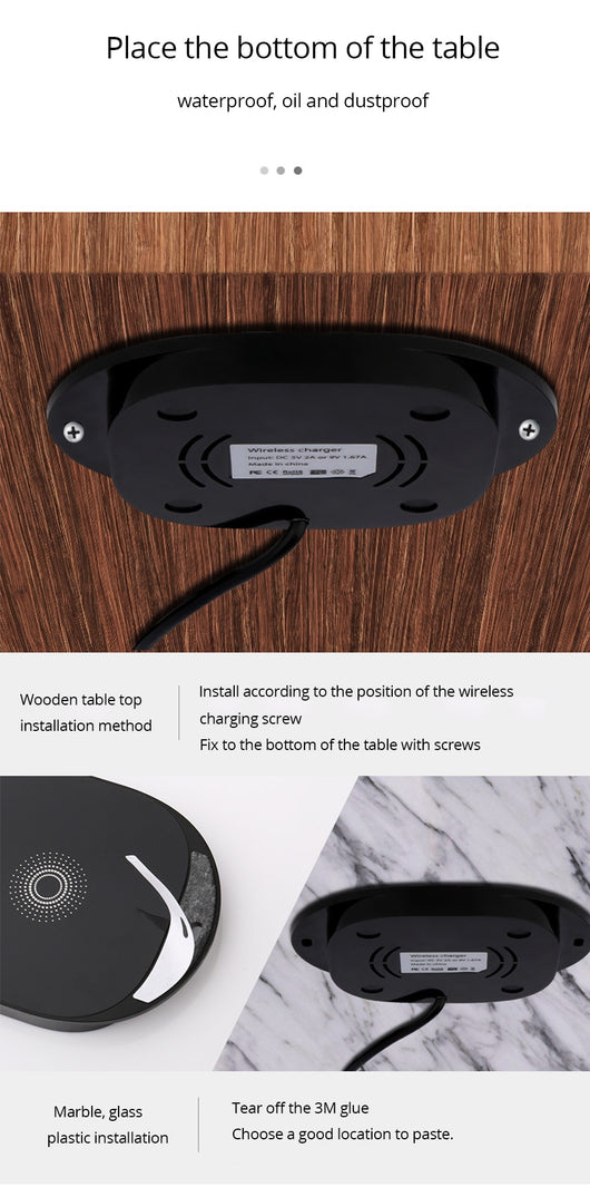 Cargador Inalámbrico de Largo Alcance para Escritorio con Carga Rápida - Image 12