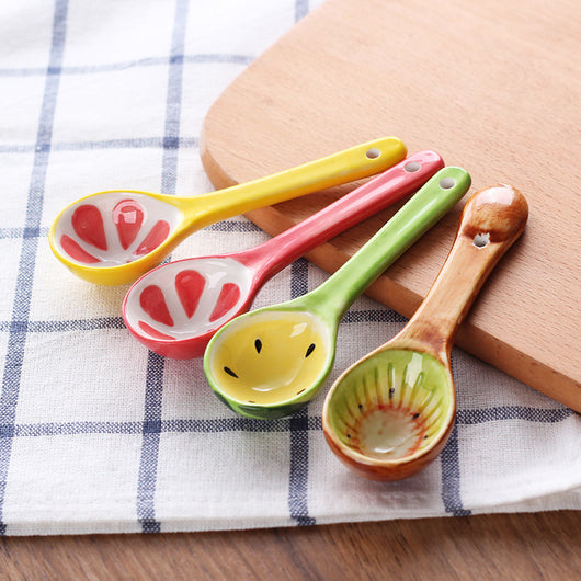 Cuchara Infantil con Diseño Animal y Esmalte Seguro para Niños - Image 19