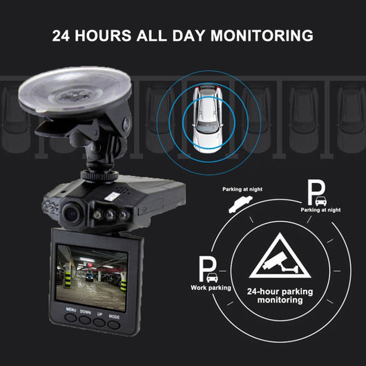Cámara DVR para Auto HD 2.5" - Grabadora de Video para Tablero - Image 6