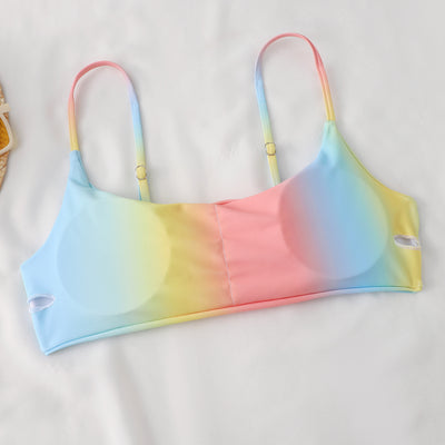 Bikini Reversible Degradado Multicolor - Traje de Baño Versátil - Image 8