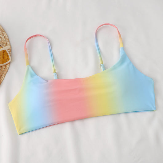 Bikini Reversible Degradado Multicolor - Traje de Baño Versátil - Image 9