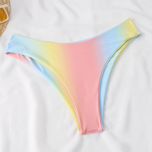 Bikini Reversible Degradado Multicolor - Traje de Baño Versátil - Image 10