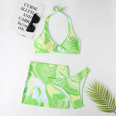 Bikini de Tres Piezas con Falda para Mujer - Image 24