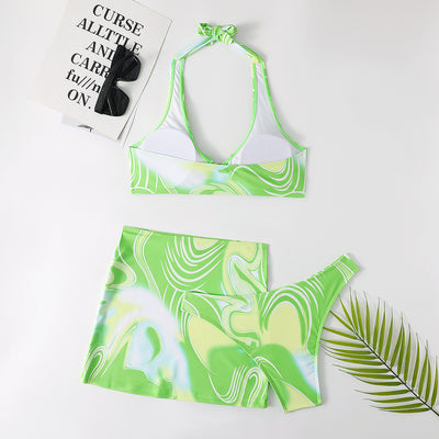 Bikini de Tres Piezas con Falda para Mujer - Image 25