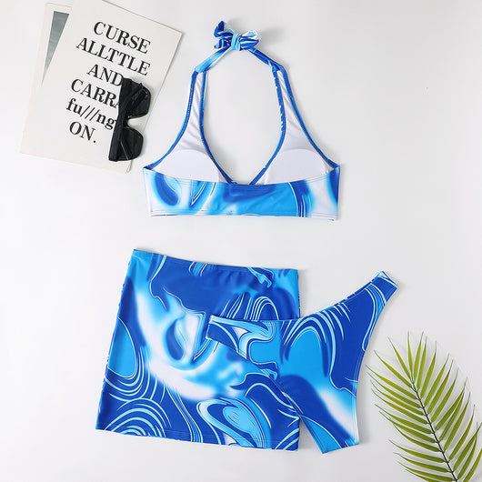 Bikini de Tres Piezas con Falda para Mujer - Image 29