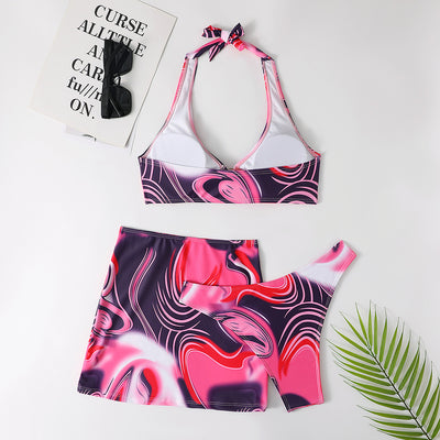 Bikini de Tres Piezas con Falda para Mujer - Image 31