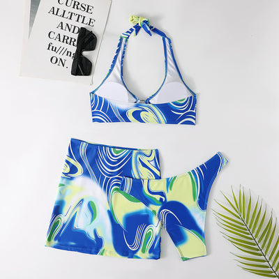 Bikini de Tres Piezas con Falda para Mujer - Image 33