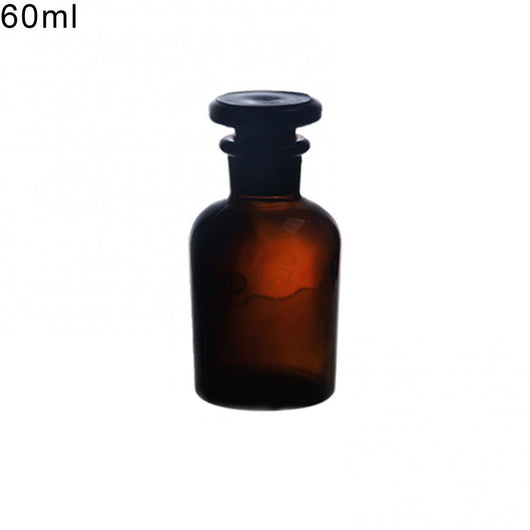 Botella de Vidrio Cuello Angosto Transparente Marrón para Laboratorio - Image 12